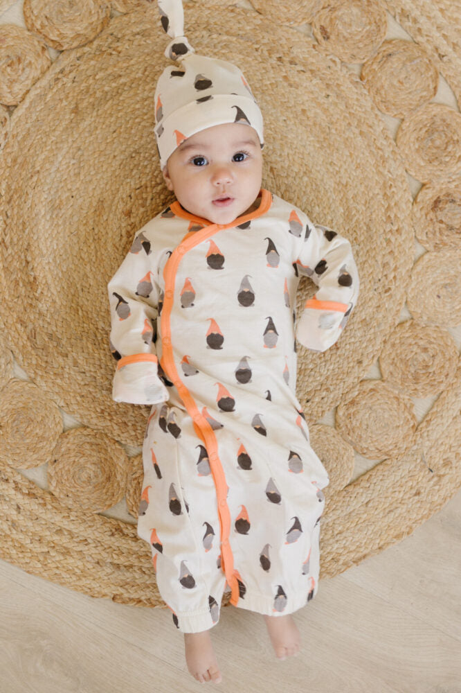 GOTS Certified Organic Cotton Gown - Gnome