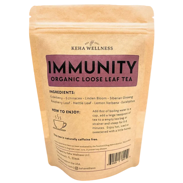 Elderberry & Echinacea — Organic Loose Leaf Herbal Tea