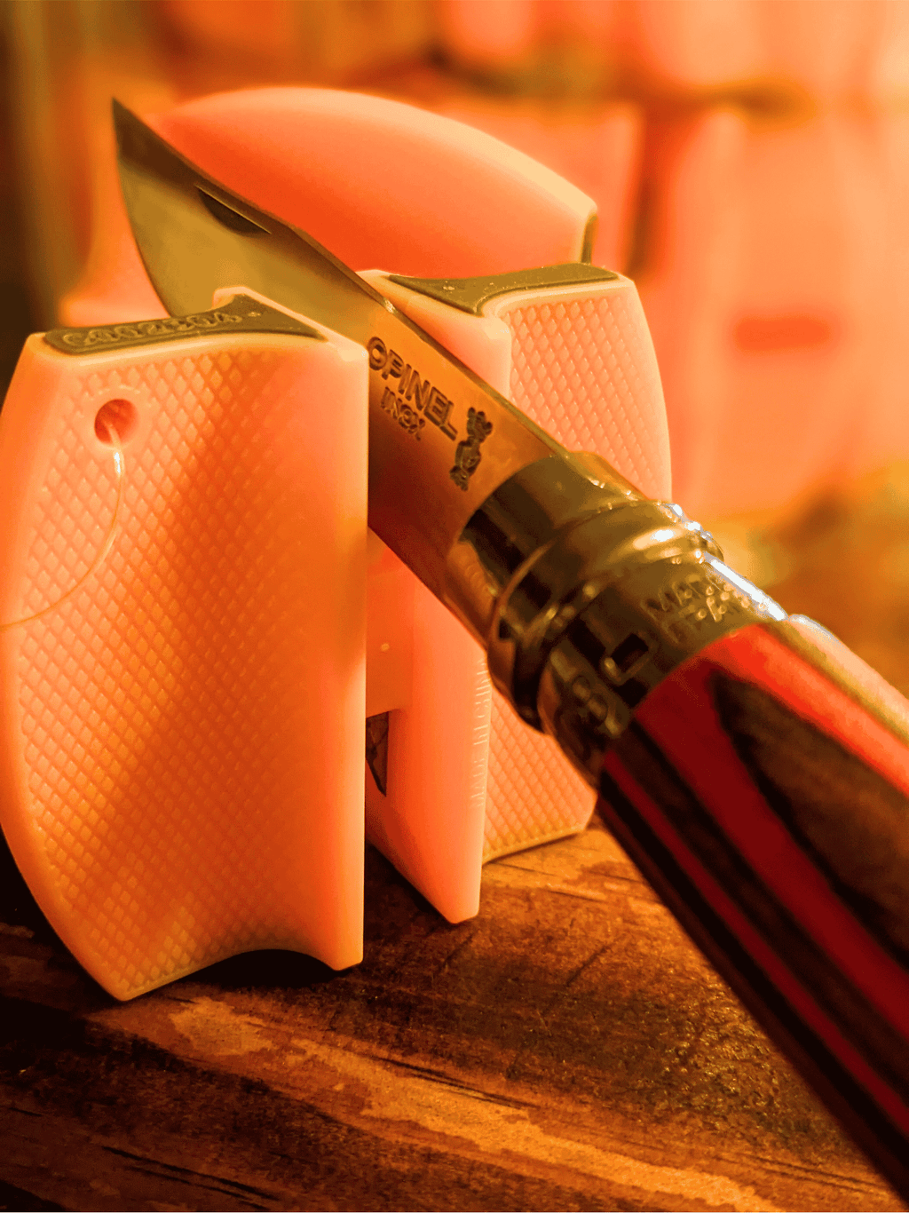 Carbide Ceramic Double sided sharpener