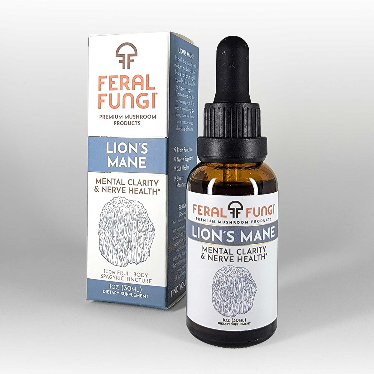 Lion's Mane (Hericium erinaceus) Spagyric Tincture
