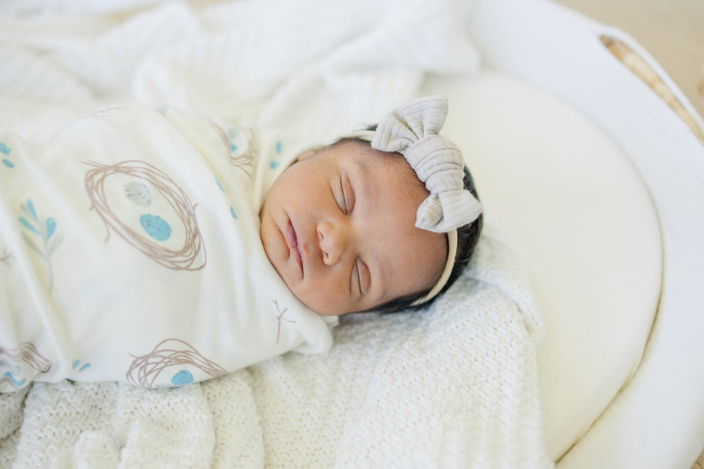 GOTS Certified Organic Cotton Blanket - Quail Nest