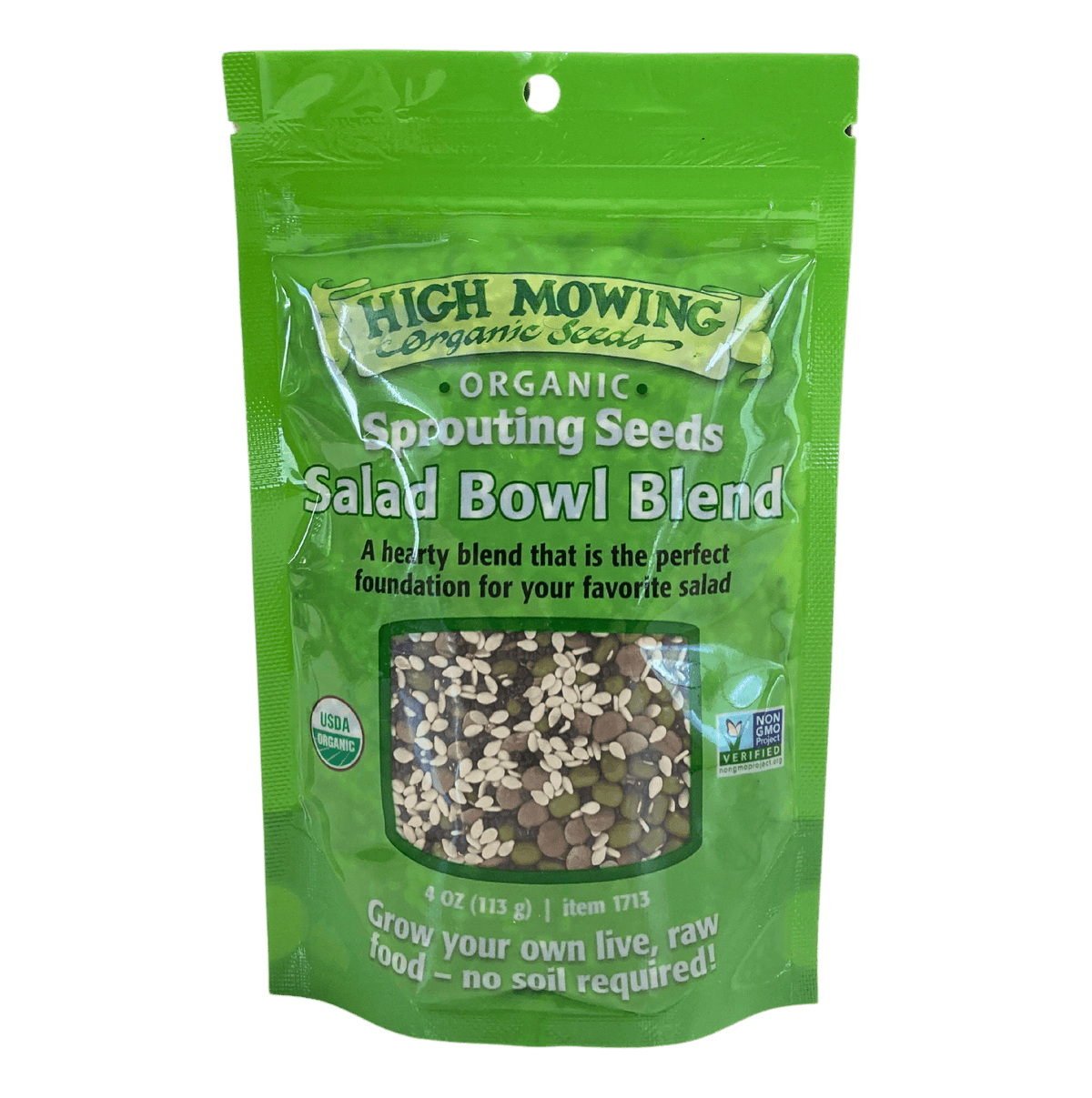 Sprouting Seeds, Organic, High Mowing