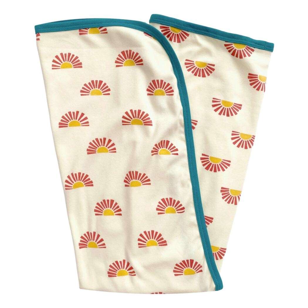 GOTS Certified Organic Cotton Blanket - Sunrise