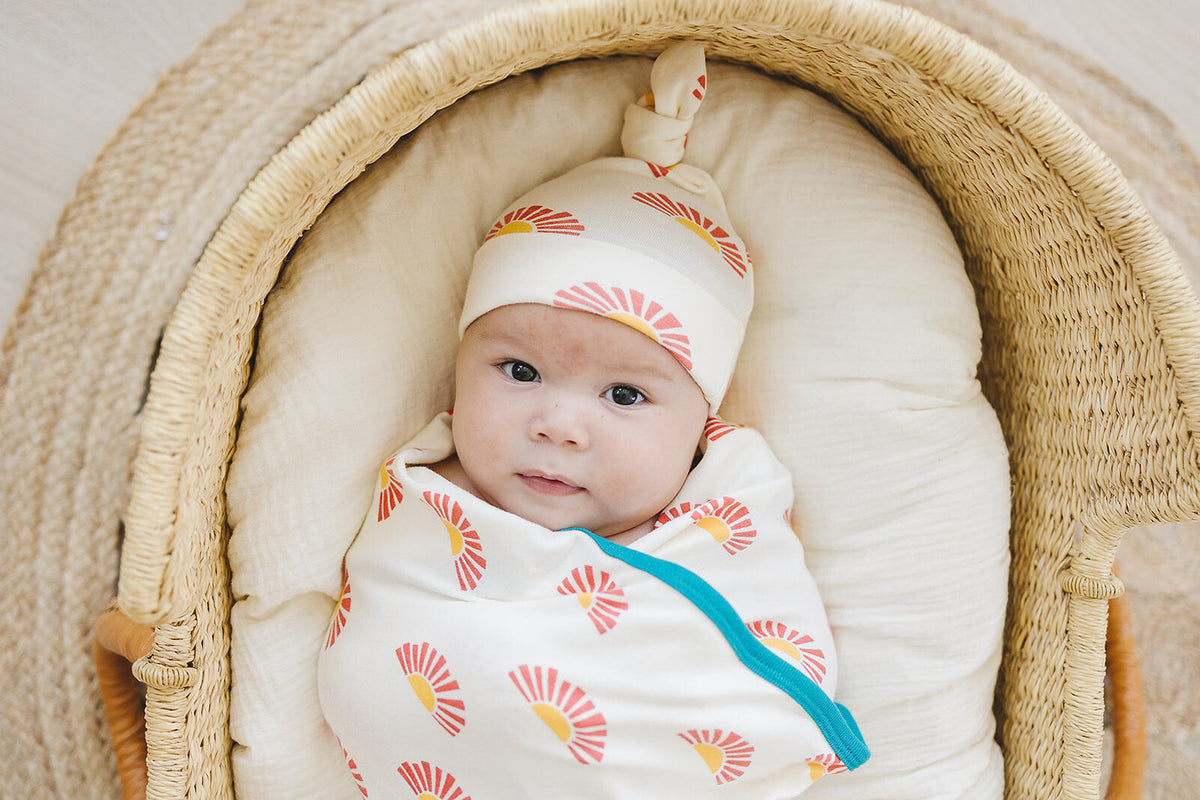 GOTS Certified Organic Cotton Hat - Sunrise