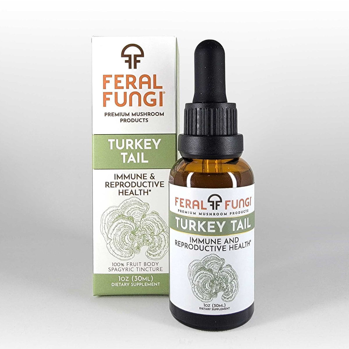 Turkey Tail (Trametes versicolor) Spagyric Tincture