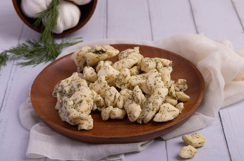Cheese Curds - White Garlic & Dill
