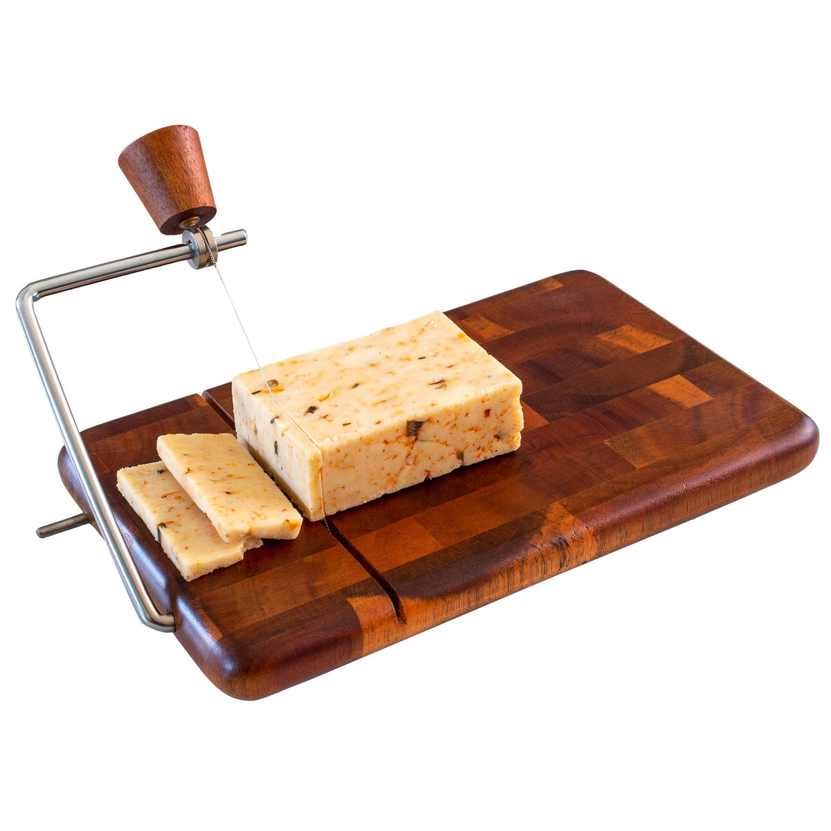 Rock & Branch® Acacia Charcuterie Board with Cheese Slicer