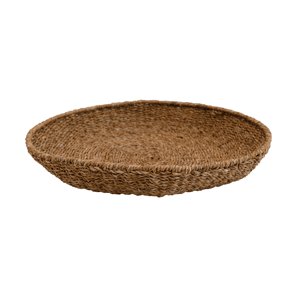 Hand-Woven Seagrass Display Tray