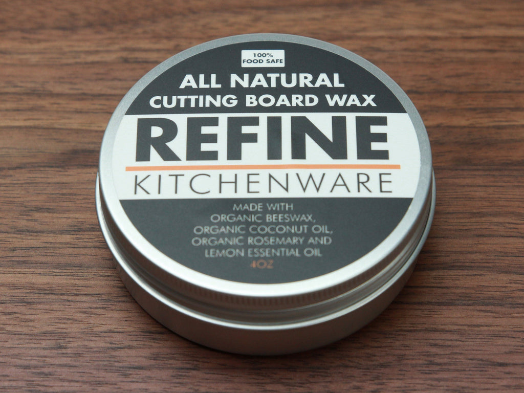 All Natural Cutting Board Wax, Handmade in the USA With Organic Coconut Oil and Organic Beeswax