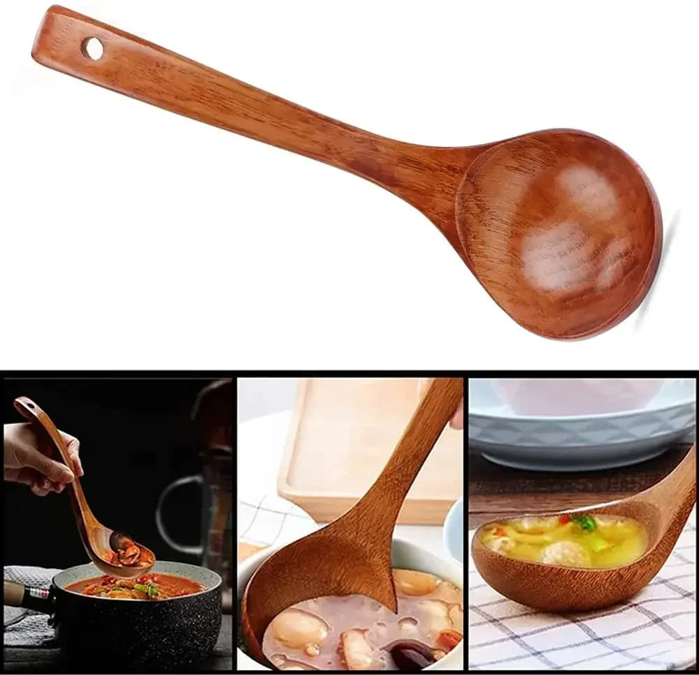 Serving Spoon - Handmade Wooden Large