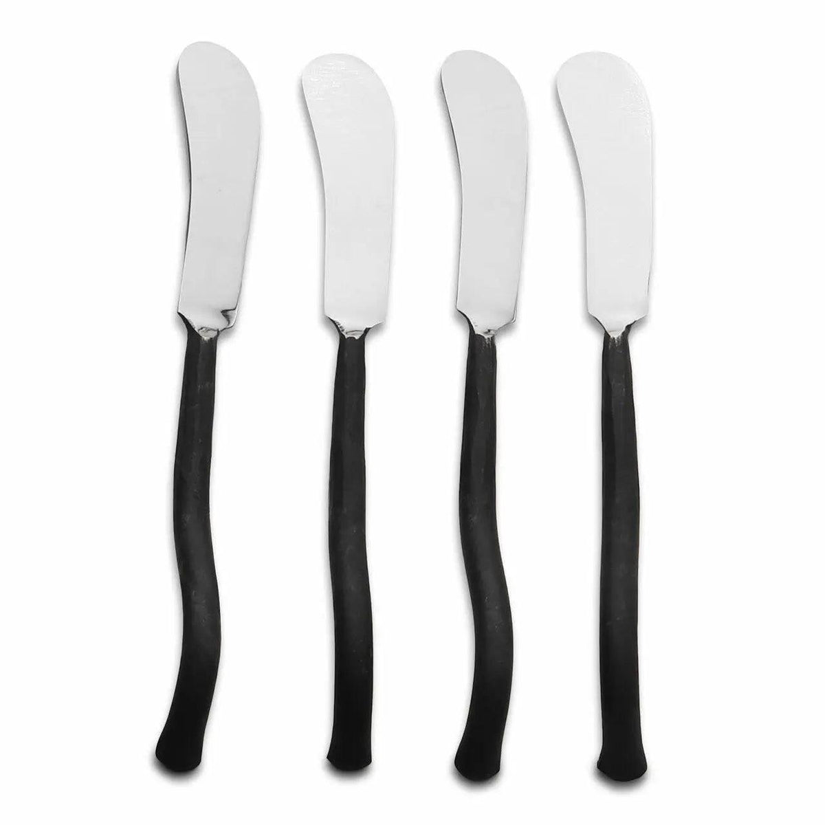Twig Butter Knives/Cheese Spreader 4 Pc. Set